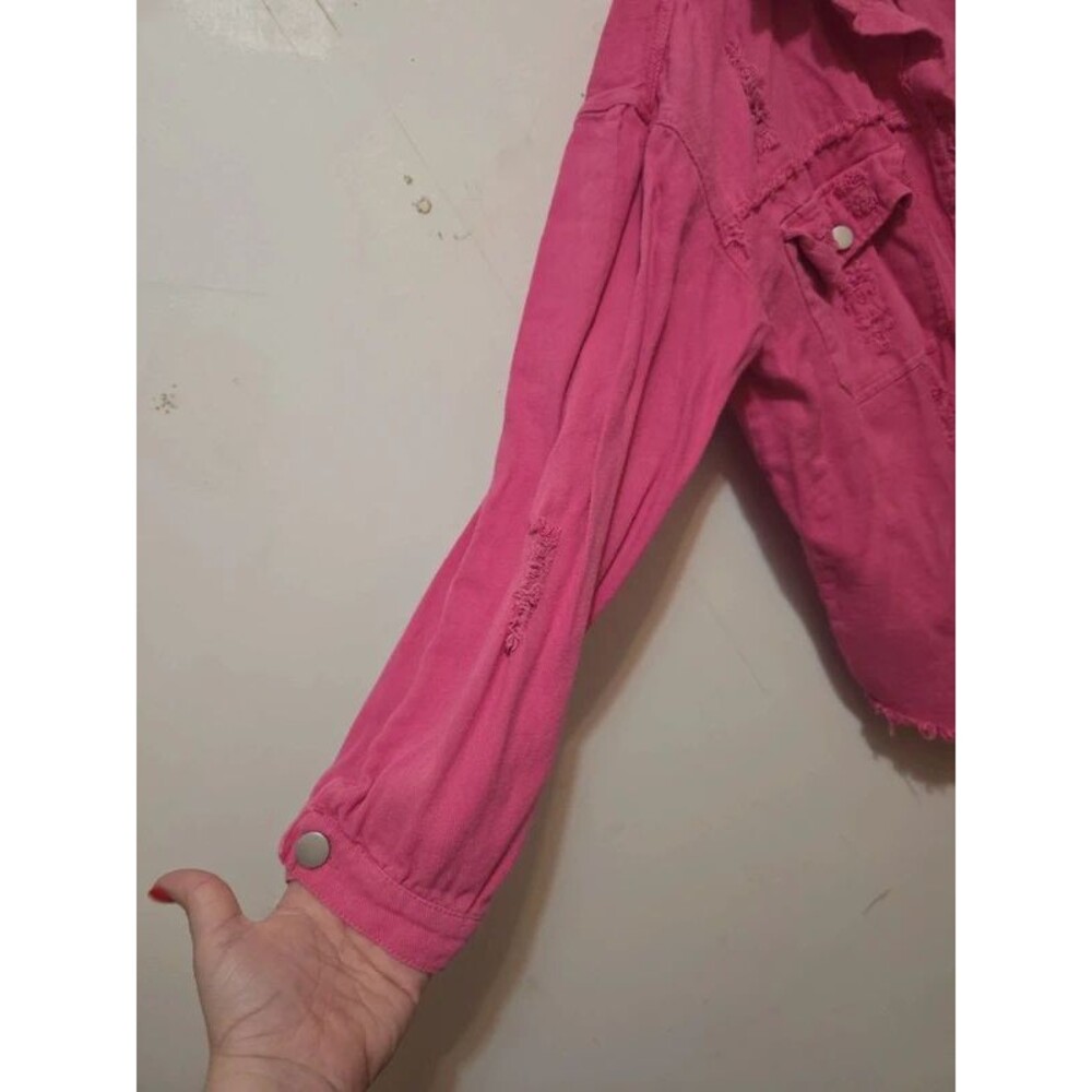 Pink Jean jacket - Picture 3 of 6